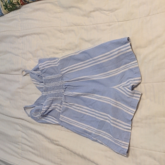 𝅺japna Cotton/linen blend romper size small - Picture 5 of 10
